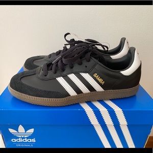 Adidas Boys Samba Sneakers NWT Size 4.5